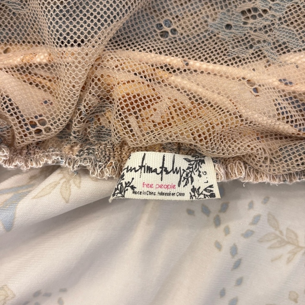 Free People | Love Letter Printed Onesie Sz Large - Picture 2 of 11